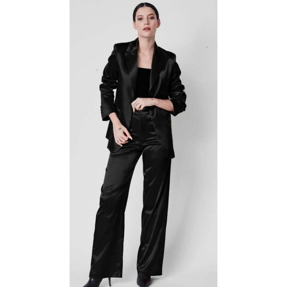 NEW DELUC ventura blazer in black Size Small Women’s